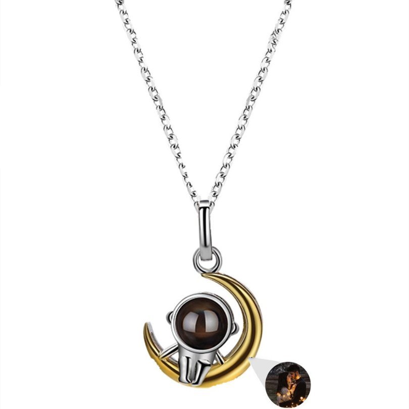 Collar Astronauta (Plata 925) 🧑🏻🚀🚀 Photobracelet™ - photobraceletchile