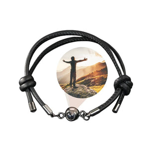 SteelCord Photobracelet™ - Personalised Bracelet with Photo Proyection